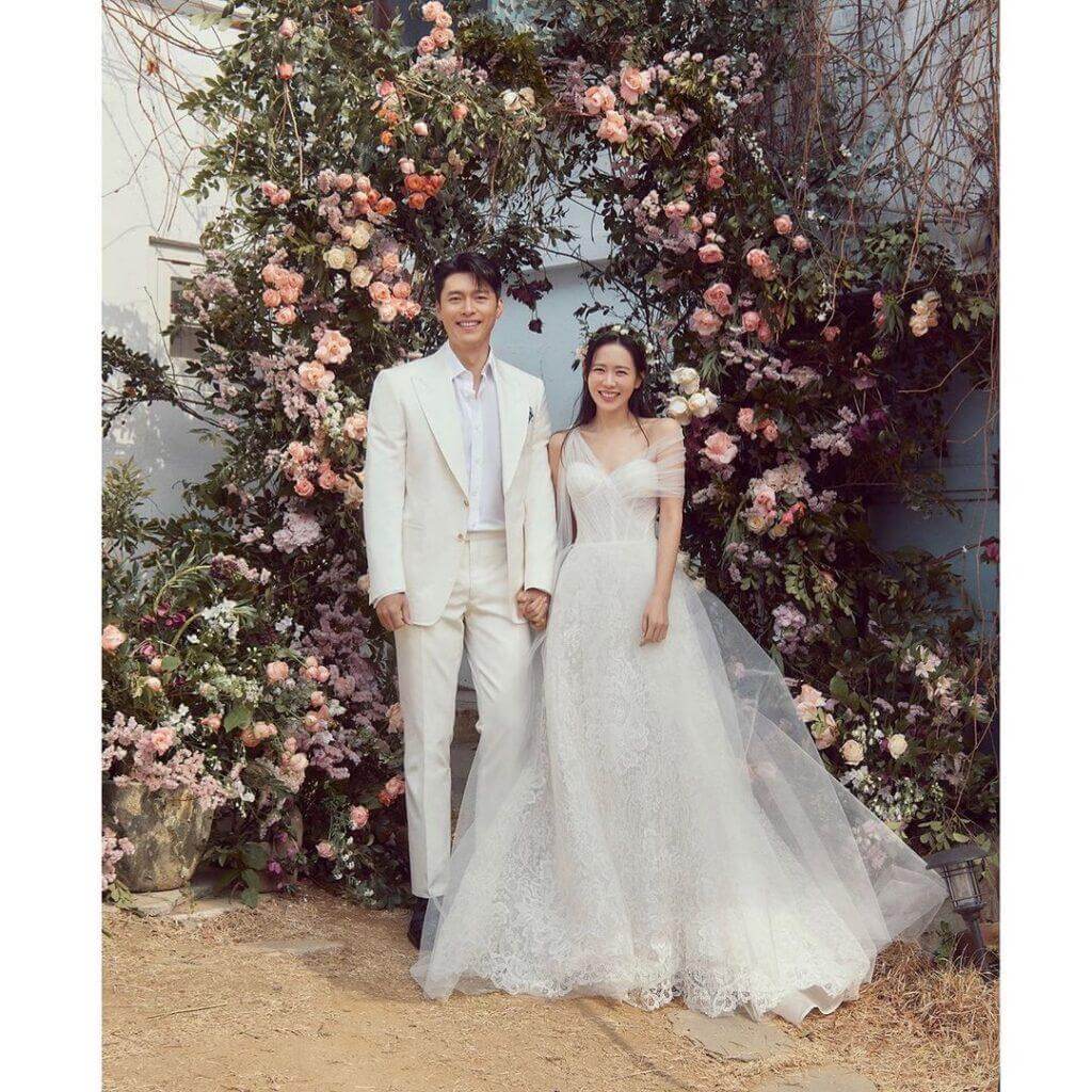 Pernikahan Hyun Bin dan Son Ye Jin pemeran dari Crash Landing on You.